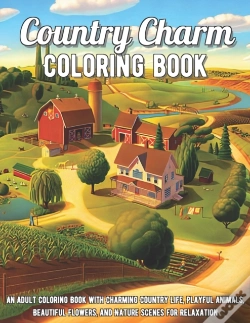Capa do artigo Country Charm Coloring Book