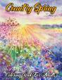 Country Spring Coloring Book For Adults - Preview
