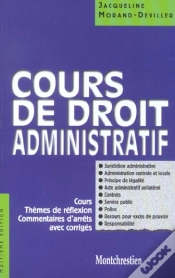 Capa do artigo Cour De Droit Administratif