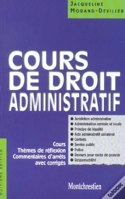 Capa do artigo Cour De Droit Administratif