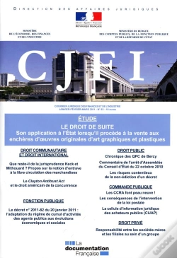 Capa do artigo Courrier Juridique Des Finances Et De L'Industrie T.63