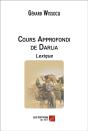 Cours Approfondi De Darija ; Lexique - Preview