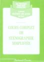 Cours Complet De Sténographie Simplifiée ; Vert ; Corrigé - Preview
