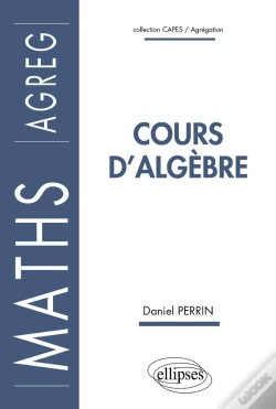Capa do artigo Cours D'Algèbre (Agrégation)
