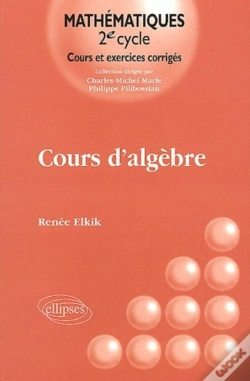 Capa do artigo Cours D'Algèbre