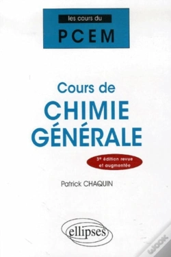 Capa do artigo Cours De Chimie Générale (3e Édition)