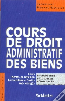 Capa do artigo Cours De Droit Administratif Des Biens 