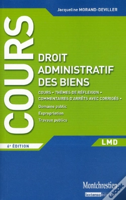 Capa do artigo Cours De Droit Administratif Des Biens,