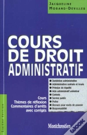 Capa do artigo Cours De Droit Administratif
