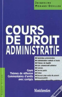 Capa do artigo Cours De Droit Administratif