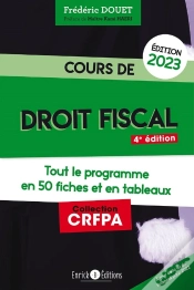 Capa do artigo Cours De Droit Fiscal 2023