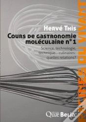 Capa do artigo Cours De Gastronomie Moléculaire N°1