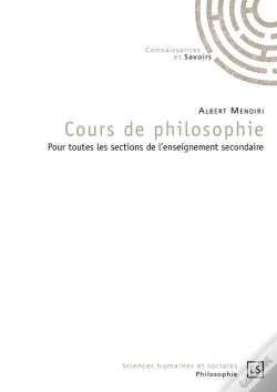 Capa do artigo Cours De Philosophie ; Pour Toutes Les Sections De L'Enseignement Secondaire