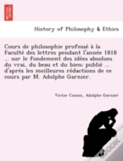 Capa do artigo Cours De Philosophie Professe  A  La Fac