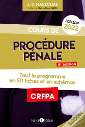 Capa do artigo Cours De Procédure Pénale 2022