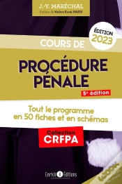 Capa do artigo Cours De Procédure Pénale 2023