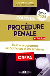 Capa do artigo Cours De Procédure Pénale 2024