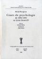 Cours De Psychologie De 1892-1893 Au Lycée Henri Iv - Preview