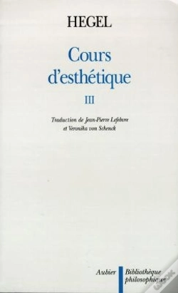 Capa do artigo Cours D'Esthétique