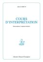 Cours D'Interpretation. Presentation D'Antoine Golea. (1934) - Preview