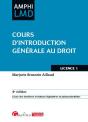 Cours D'Introduction Générale Au Droit : À Jour Des Dernières Évolutions Législatives Et Jurisprudentielles (4e Édition) - Preview