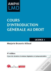 Cours D'Introduction Générale Au Droit : À Jour Des Dernières Évolutions Législatives Et Jurisprudentielles (4e Édition)