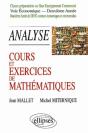 Cours Et Exercices De Mathématiques - Analyse - Tome 5 -  Hec Voie Économique - 2e Année - Preview