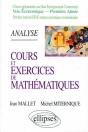 Cours Et Exercices De Mathématiques - Tome 2 - Analyse - Hec Voie Économique - 1re Année - Preview