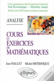 Capa do artigo Cours Et Exercices De Mathématiques - Tome 2 - Analyse - Hec Voie Économique - 1re Année