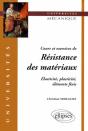 Cours Et Exercices De Résistance Des Matériaux - Elasticité, Plasticité, Éléments Finis - Preview