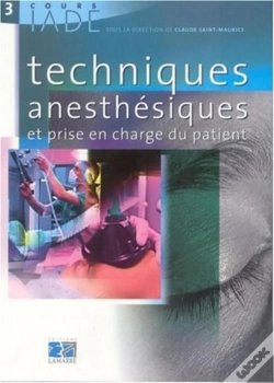 Capa do artigo Cours Iade T.3; Techniques Anesthesiques Et Prise En Charge Du Patient