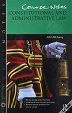 Capa do artigo Course Notes: Constitutional And Administrative Law