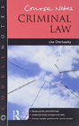 Course Notes: Criminal Law - Preview