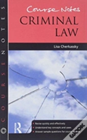 Course Notes: Criminal Law