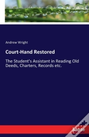 Capa do artigo Court-Hand Restored