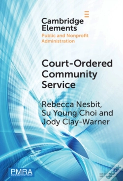Capa do artigo Court-Ordered Community Service