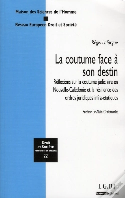 Capa do artigo Coutume Face A Son Destin.