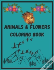 Capa do artigo Cover Animals & Flowers Coloring Book