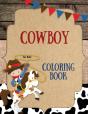 Cowboy Coloring Book For Kids - Preview