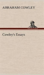 Cowley'S Essays - Preview