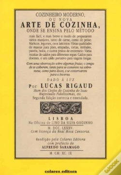 Capa do artigo Cozinheiro Moderno, Ou Nova Arte De Cozinha