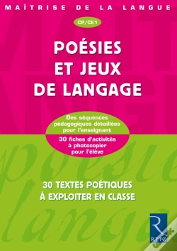 Capa do artigo Cp/Ce1; Poésies Et Jeux De Langage ; Cp, Ce1