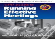 Cpd Guide To Running Effective Meetings