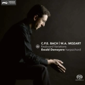 Capa do artigo C.P.E. Bach/W.A. Mozart: Keyboard Variations - CD