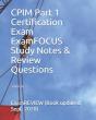 Cpim Part 1 Certification Exam Examfocus Study Notes & Review Questions 2018/19 - Preview