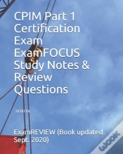 Capa do artigo Cpim Part 1 Certification Exam Examfocus Study Notes & Review Questions 2018/19