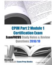 Cpim Part 2 Module 1 Certification Exam Examfocus Study Notes & Review Questions 2018/19