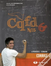 Capa do artigo Cqfd Maths 6eme  4 Per./Sem. - Corrige