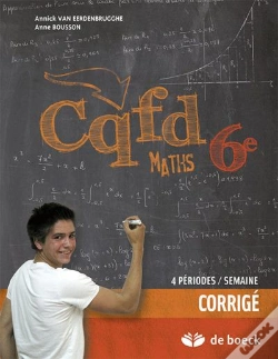 Capa do artigo Cqfd Maths 6eme  4 Per./Sem. - Corrige
