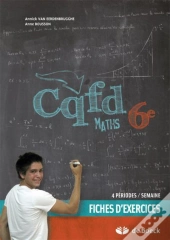 Cqfd Maths 6eme 4 Per./Sem. - Fiches D'Exercices